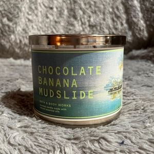 Bath and Body Works Chocolate Banana Mudslide Candle